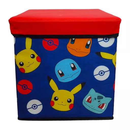 Rangement pour jouets tissu pokémon 30×30×30cm