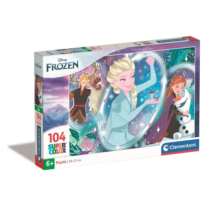 Puzzle 104 pièces reine des neiges
