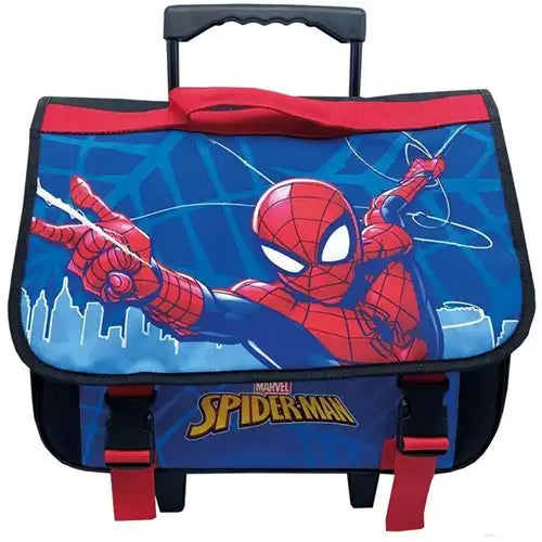 Sac d'école à roulettes Marvel Spiderman 35x40cm
