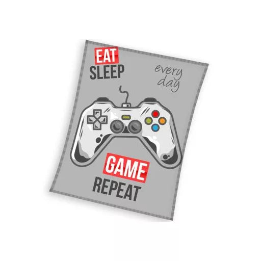 Couverture polaire pour gamer 150x200cm