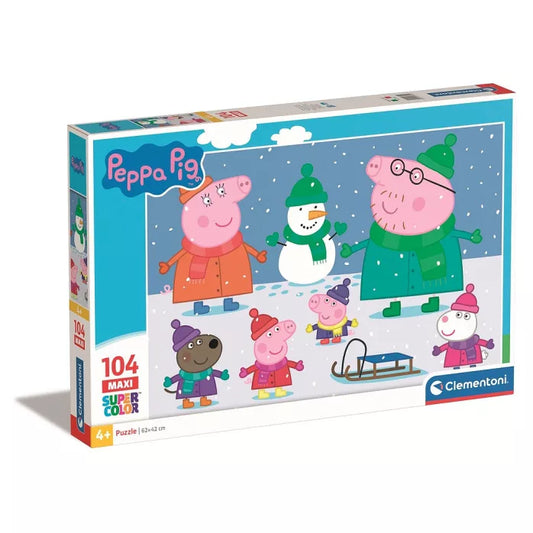 Puzzle maxi Peppa pig 104 pièces