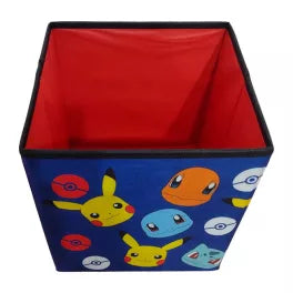 Rangement pour jouets tissu pokémon 30×30×30cm