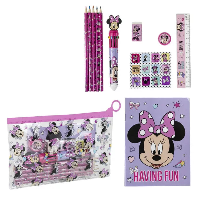 Ensemble papeterie Minnie
