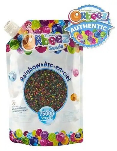 Graines Orbeez Arc-en-ciel 75 000 pièces / 717 grammes 17 x 25 cm