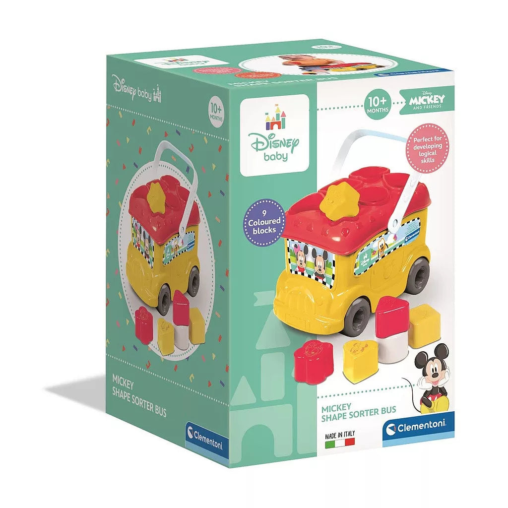 Bus trieur de forme Mickey Clementoni