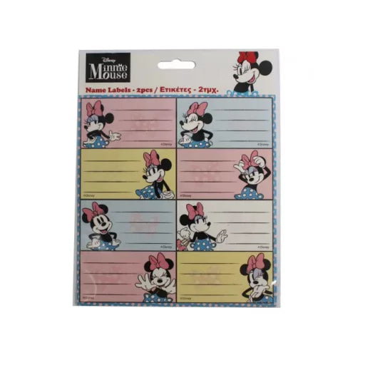 Étiquettes autocollantes Minnie