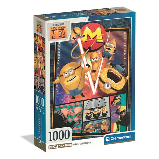 Puzzle compact Minions 1000 pièces Clementoni