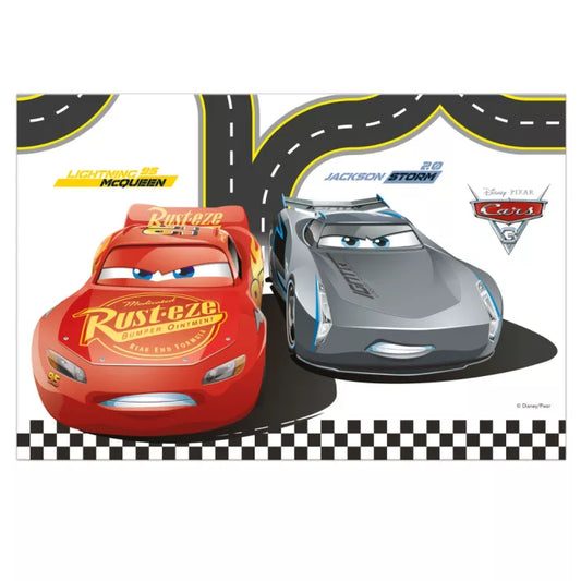 Nappe plastique anniversaire Cars