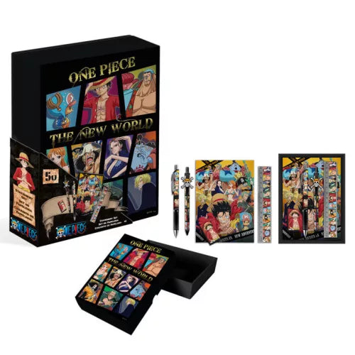 Ensemble de papeterie one piece dans une boite