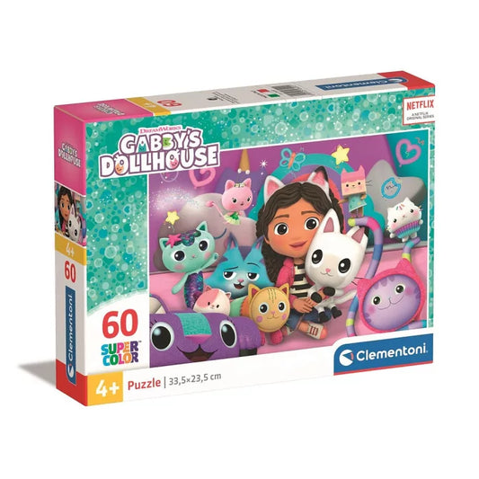Puzzle gabby chat 60 pièces