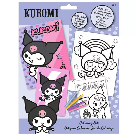 Kit de coloriage kuromi hello kitty