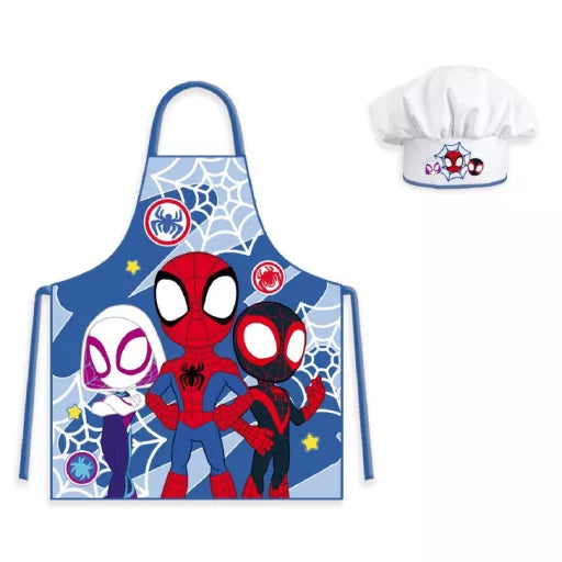 Tablier + toque spidey
