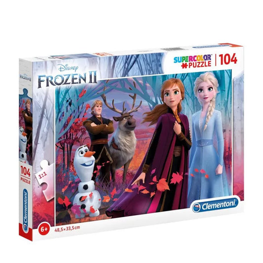 Puzzle reine des neiges 104 pièces