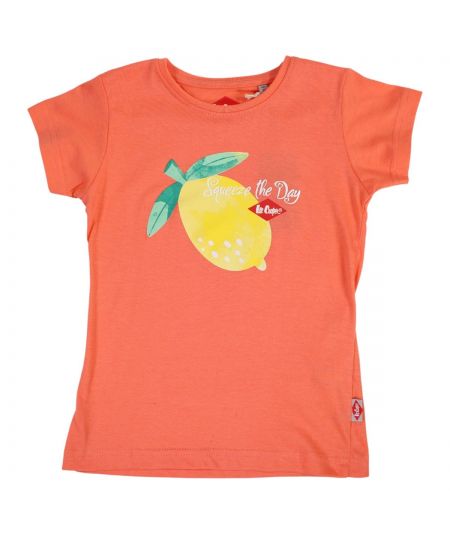 Tee shirt manche courte fille Lee Cooper