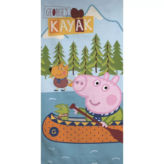Serviette en coton Peppa pig 70×140cm