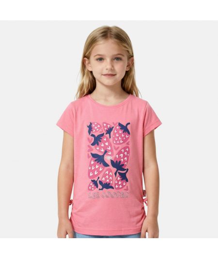 Tee shirt manche courte fille Lee Cooper