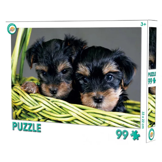 Puzzle 99 pièces chiens