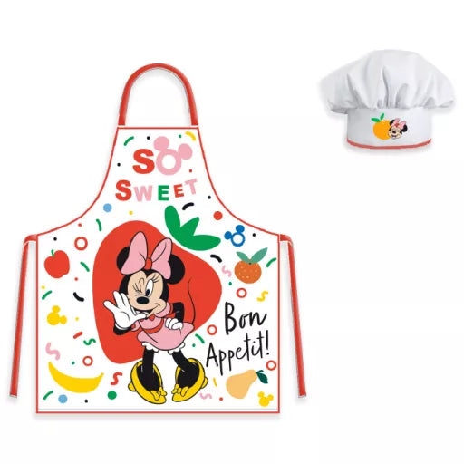Tablier et toque Minnie