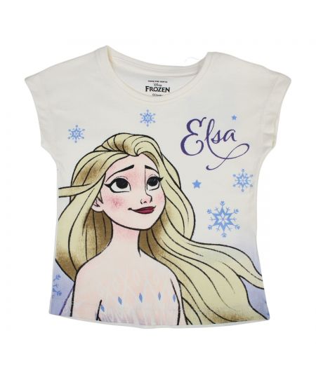 Tee shirt manche courte reine des neiges