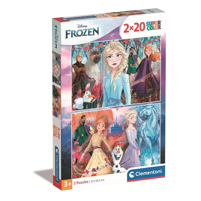 Puzzle reine des neiges 2×20pièces