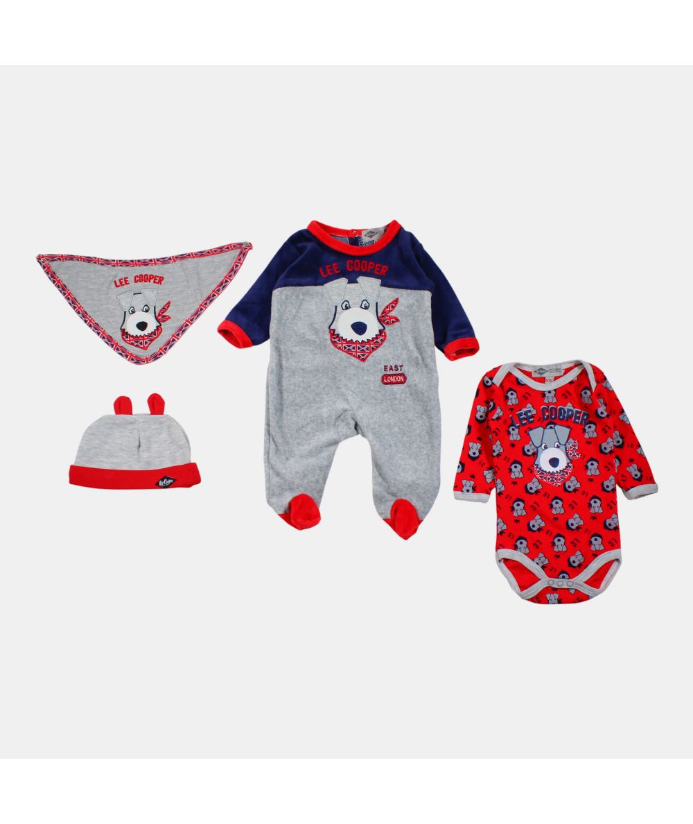 Ensemble 4 pièces bébé Lee Cooper
