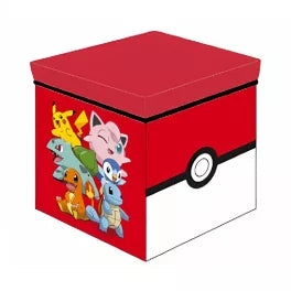 Rangement pour jouets tissu Pokémon 30×30×30cm