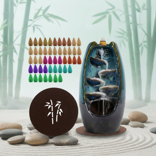 Cheminée parfumée - cascade