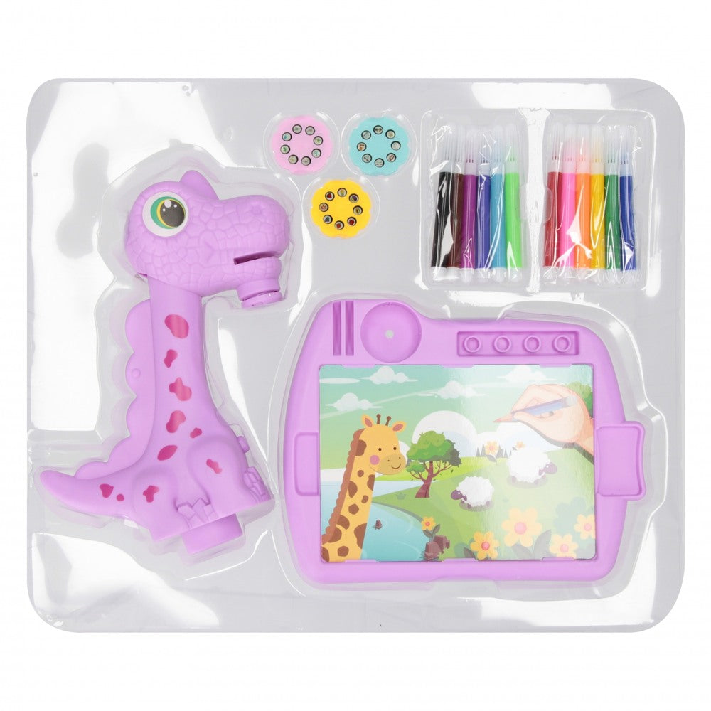 projecteur dino box + accessoires 35x30x7