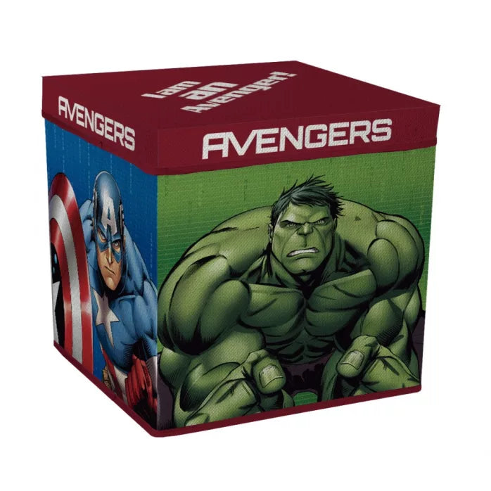 Rangement pour jouets en tissu avengers 30×30×30cm