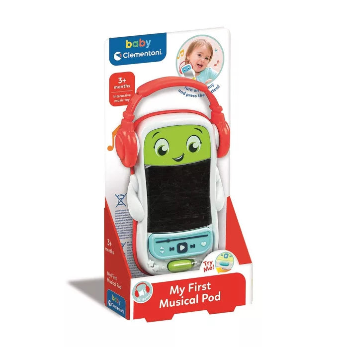 Colour Pod Mon premier lecteur de musique, jouet pour bébé Clementoni