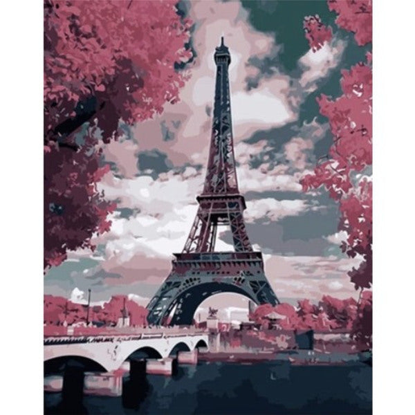 Peinture par numéros Tour Eiffel 40x50cm