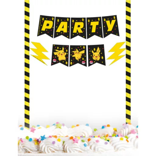 Déco gâteau pokémon 25×19cm
