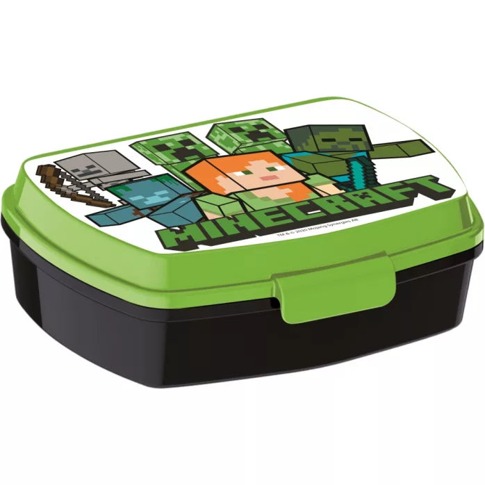 Boite a sandwich en plastique Minecraft