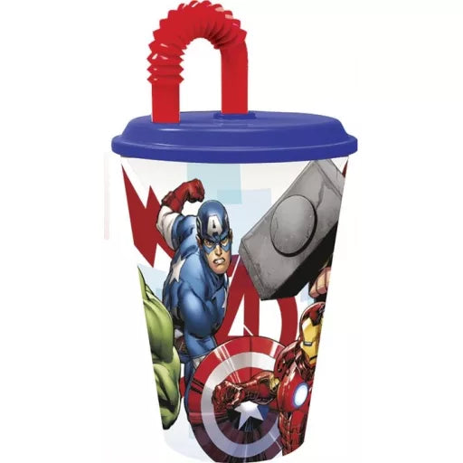 Gobelet à paille Avengers