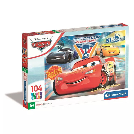 Puzzle cars 104 pièces