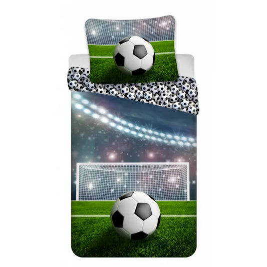 Housse de couette football 140×200cm, 70×90 cm