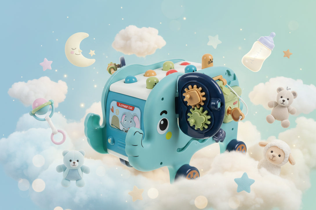 Éléphant interactif