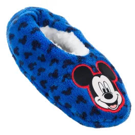 Pantoufles d'hiver Disney Mickey pour enfants, pointures 23 à 34.