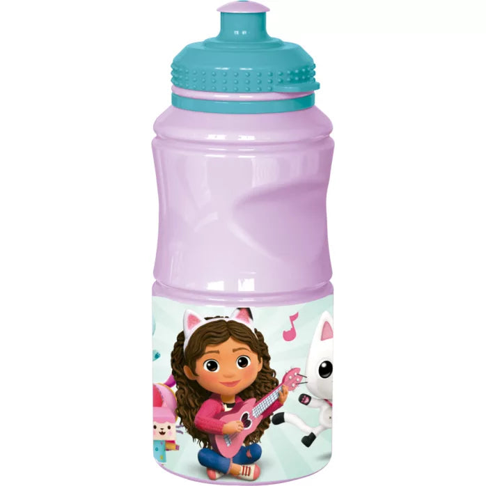 Gourde plastique Gabby chat 380ml