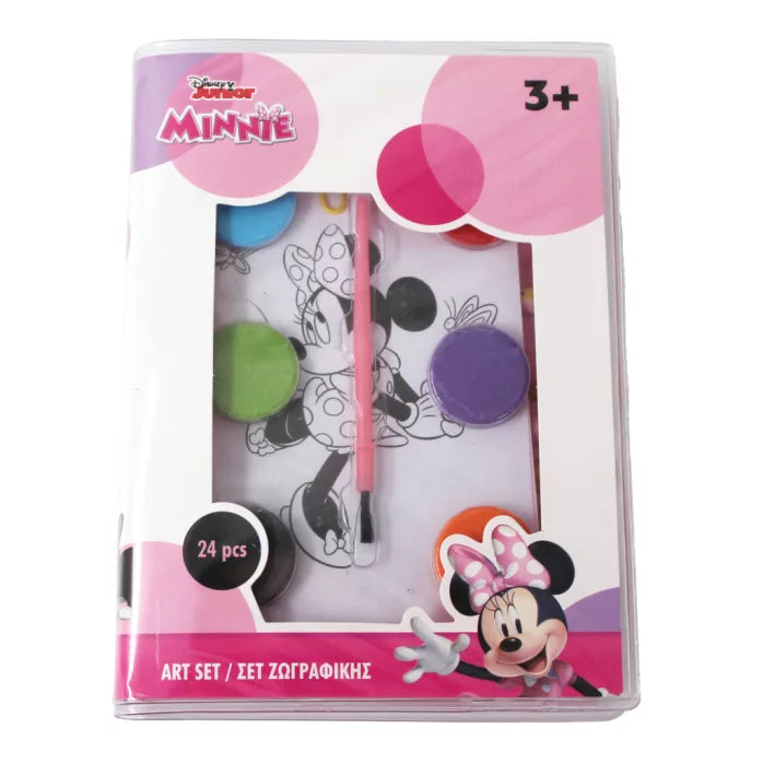 Kit peinture et papeterie Minnie