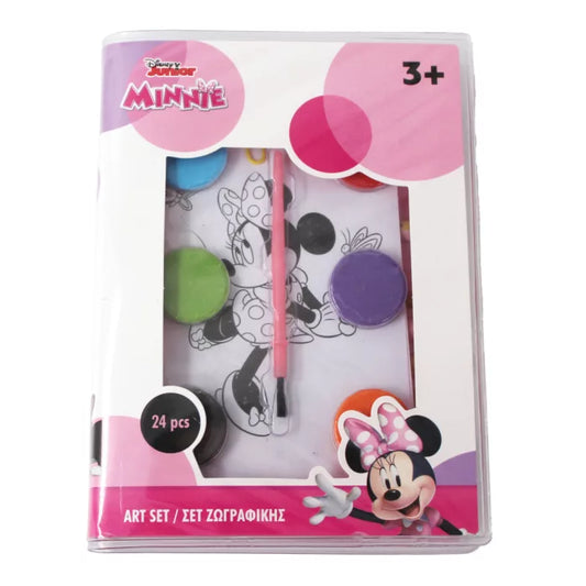 Kit peinture et papeterie Minnie
