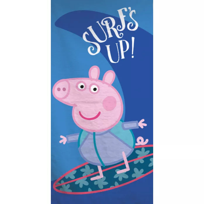 Serviette en coton Peppa pig 70×140cm