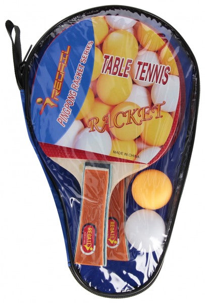 Raquettes de ping-pong + 2 balles