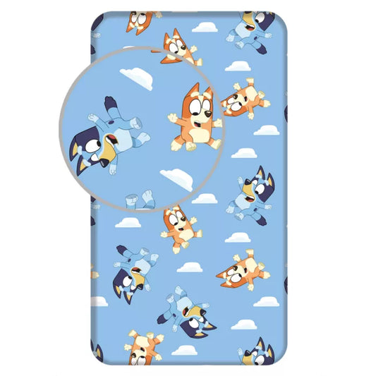Drap housse Bluey 90×200