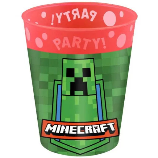 Gobelet party Minecraft en plastique 250ml