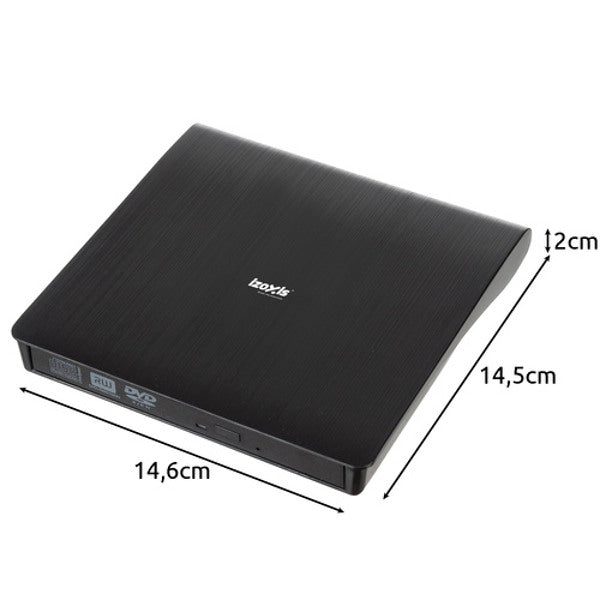 Lecteur externe+ graveur CD/DVD
