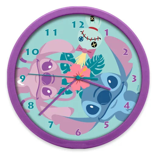 Horloge murale stitch