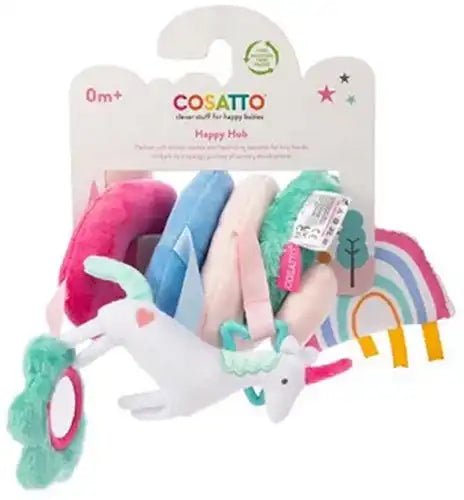 Chaîne de poussette en peluche