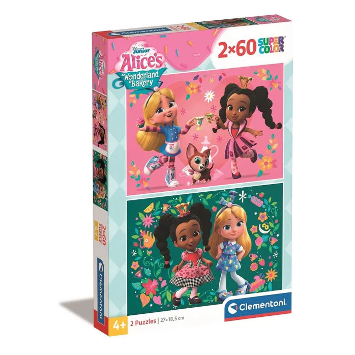 Puzzle 2×60 pièces Alice