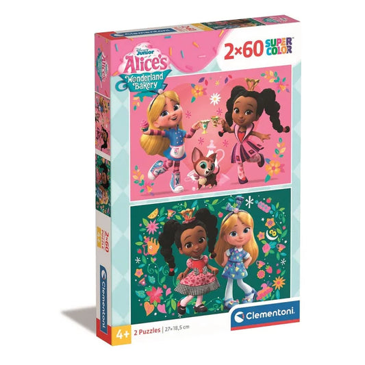 Puzzle 2×60 pièces Alice